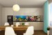 Wall murals for a kitchen water bottom fish
