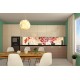 Wall murals for a kitchen art leaves orange gamut Wall murals for a kitchen art leaves orange gamut