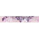 Photo murals for a kitchen art leaves purple gamut