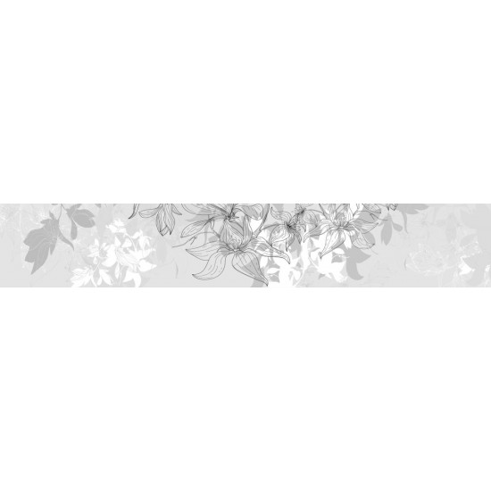 Wall murals for a kitchen art leaves grey gamut Wall murals for a kitchen art leaves grey gamut