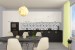 Wall murals for a kitchen graphic black and white