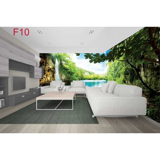 Wall mural waterfall in Taiwan maxi size
