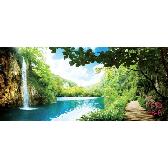 Wall mural waterfall in Taiwan maxi size