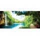 Wall mural waterfall in Taiwan maxi size