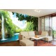 Wall mural waterfall in Taiwan maxi size