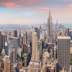 Wall mural daily view of New York Manhattan maxi size