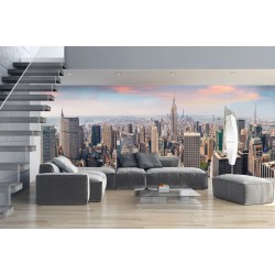 Wall mural daily view of New York Manhattan maxi size Wall mural daily view of New York Manhattan maxi size