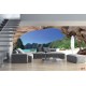 Wall murals maxi lagoon with boats and scale Wall murals maxi lagoon with boats and scale