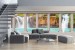 Wall mural beautiful waterfalls with columns maxi size