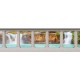 Wall mural beautiful waterfalls with columns maxi size Wall mural beautiful waterfalls with columns maxi size