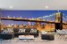 Wallpapers Brooklyn bridge city night skyline maxi size