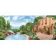 Wall mural maxi size combination beautiful view sea and garden Wall mural maxi size combination beautiful view sea and garden