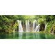 Wall mural Forest waterfall curtain maxi Wall mural Forest waterfall curtain maxi