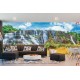 Wall mural colorful exotic waterfall maxi size Wall mural colorful exotic waterfall maxi size