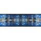 Wall murals mirror view of night city lights maxi size Wall murals mirror view of night city lights maxi size